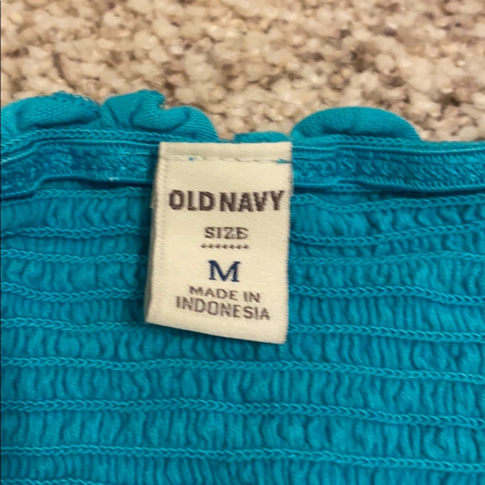 Blue/Green Dress - Picture 2 of 3